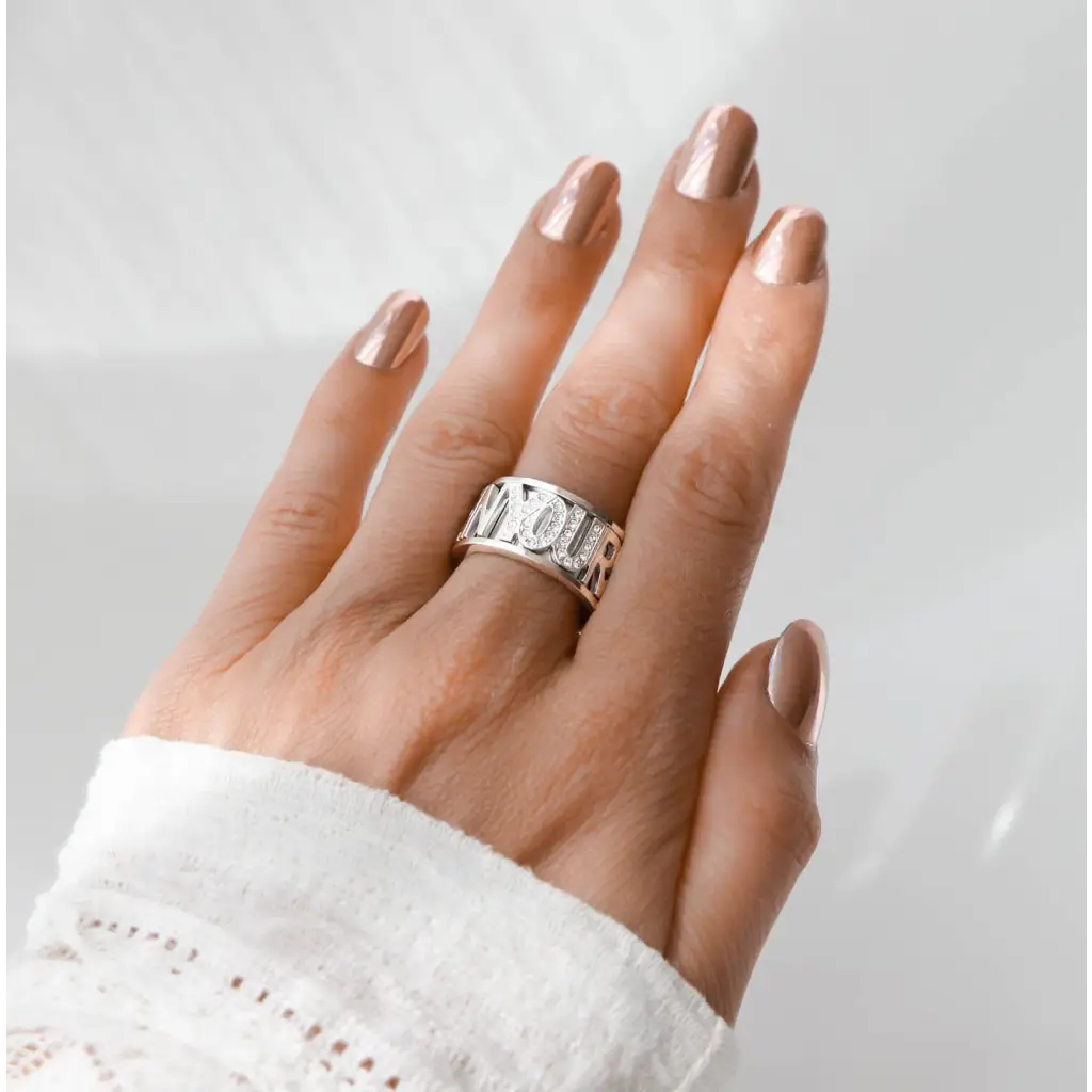 BELIEVE IN YOURSELF Ring Set