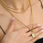 Boden Halskette Gold