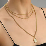 Boden Halskette Gold