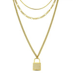 Boden Halskette Gold