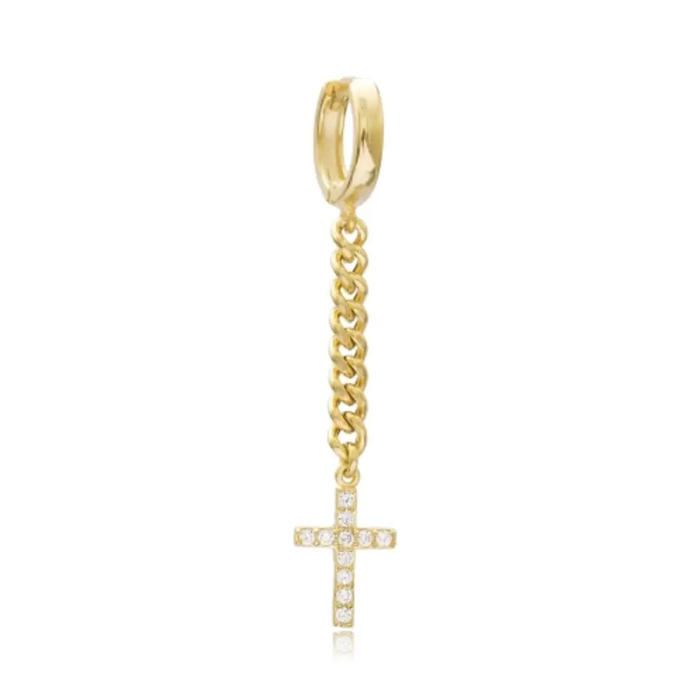 Cross Single Earring