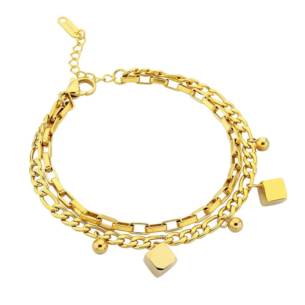 Crunge Armband Gold