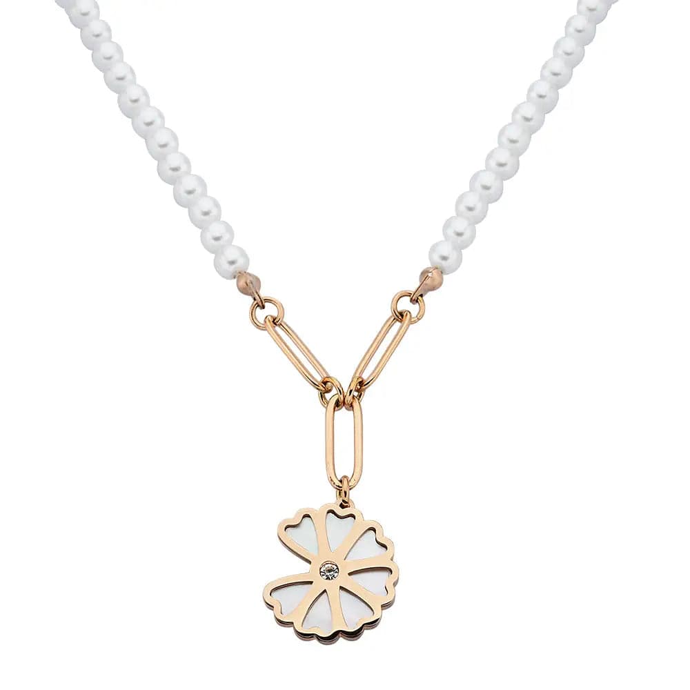 Cumet Halskette Rose