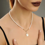 Cumet Halskette Rose