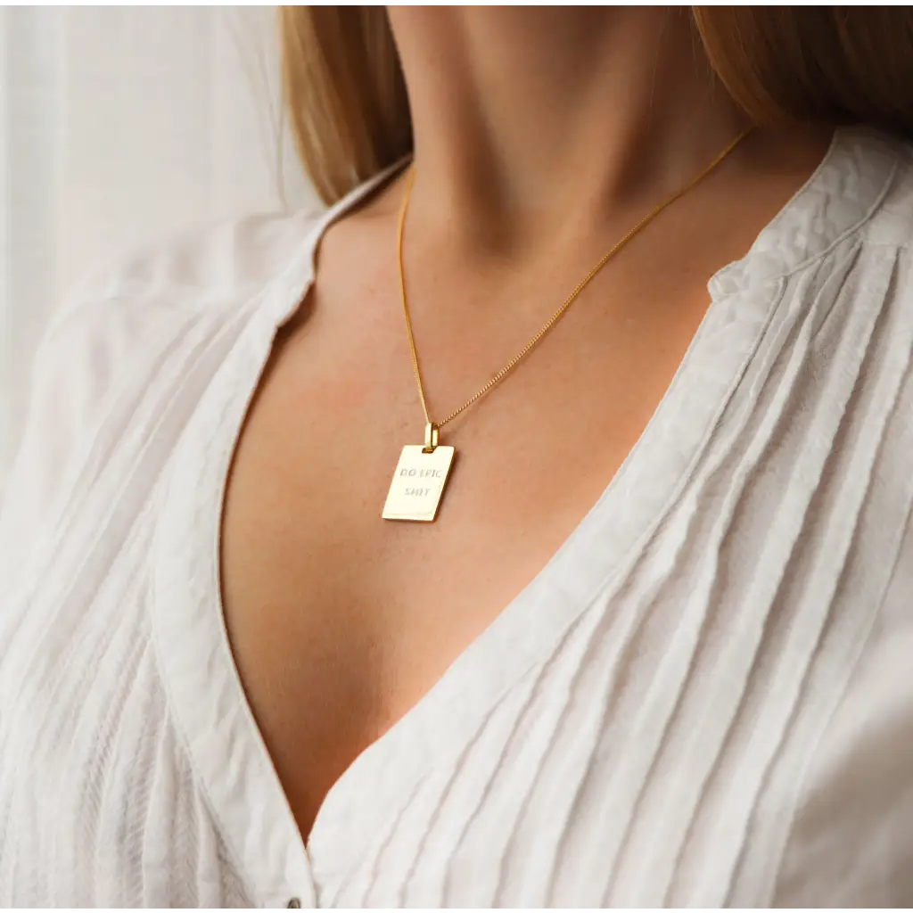 DO EPIC SHIT Necklace 925 Sterling Silver