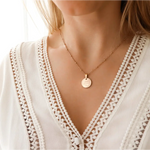 'DREAM BELIEVE DO' circle necklace