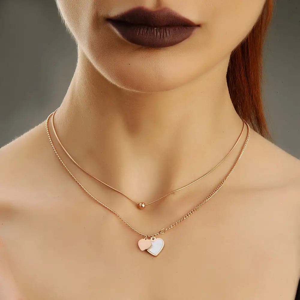 Elanig Halskette Rose