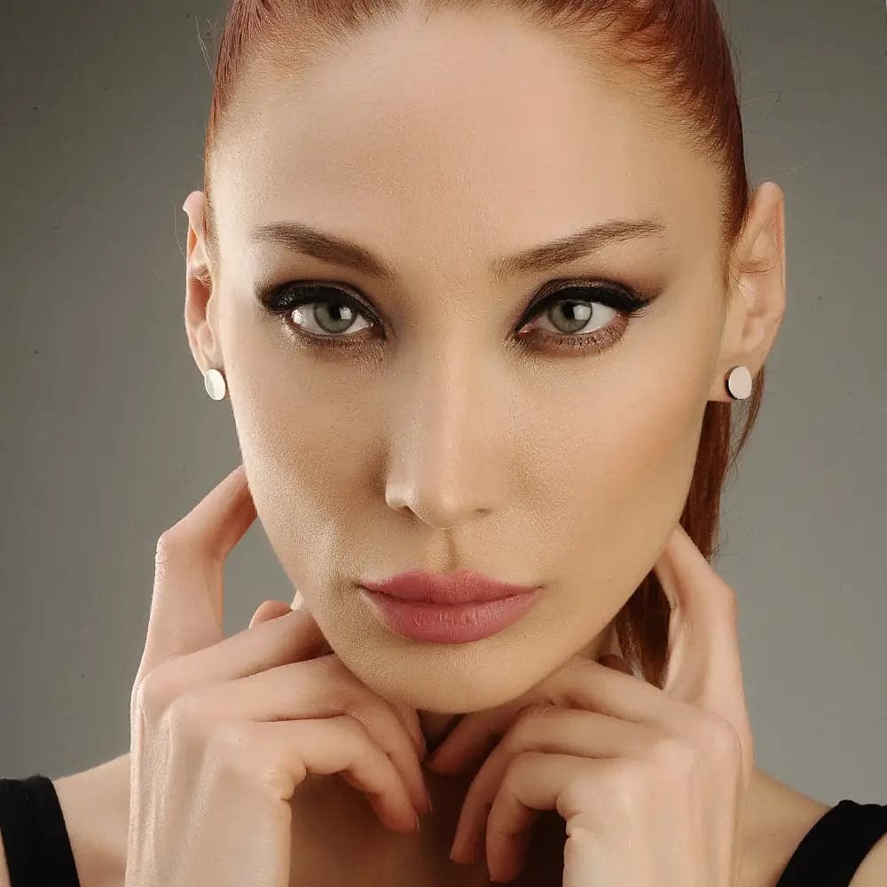 Feting Ohrringe Weiß