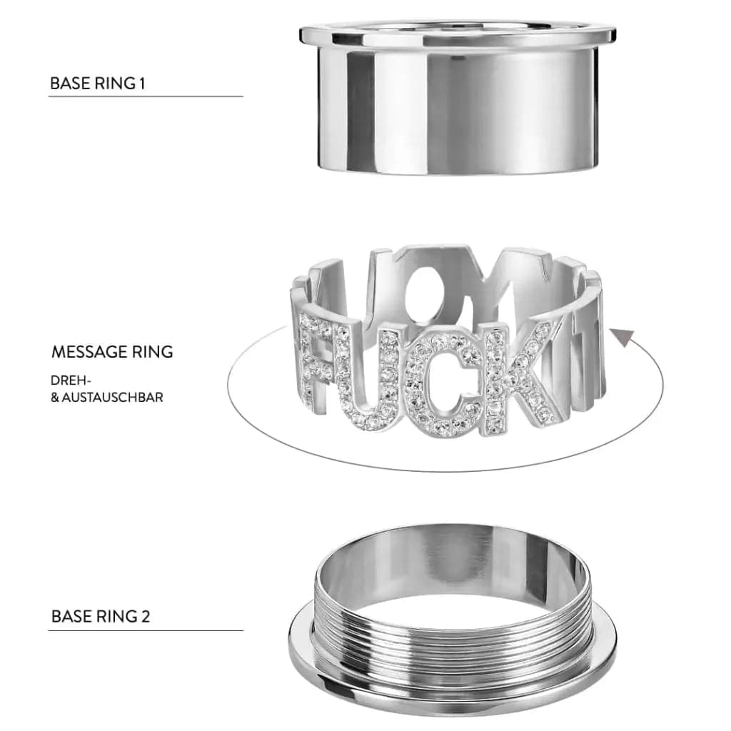 F%&K IT I’M YOUNG Ring Set