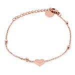 'FOREVER' heart bracelet