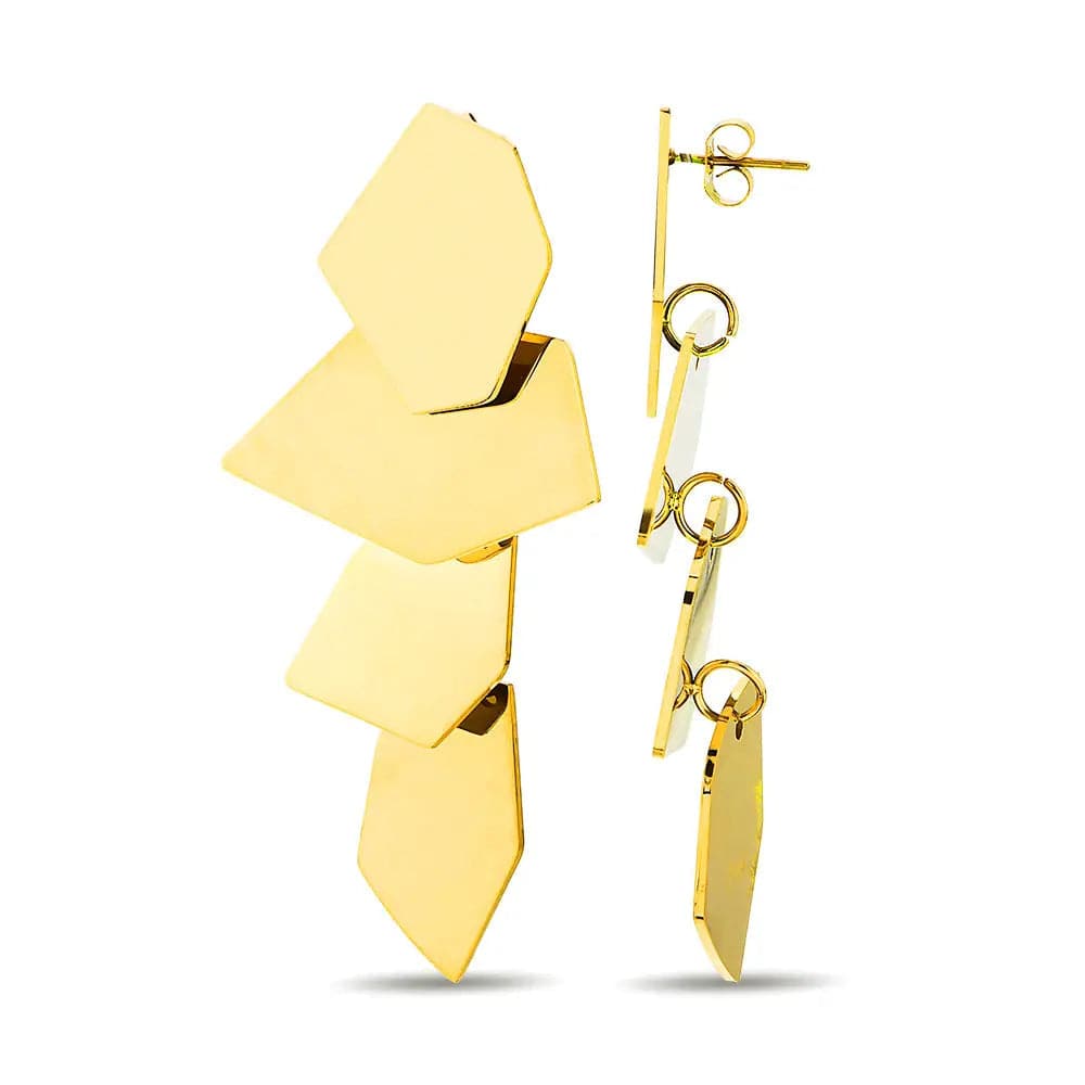 Fyning Ohrringe Gold