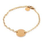 'LET IT GO' circle bracelet