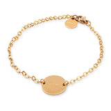 'LET IT GO' circle bracelet