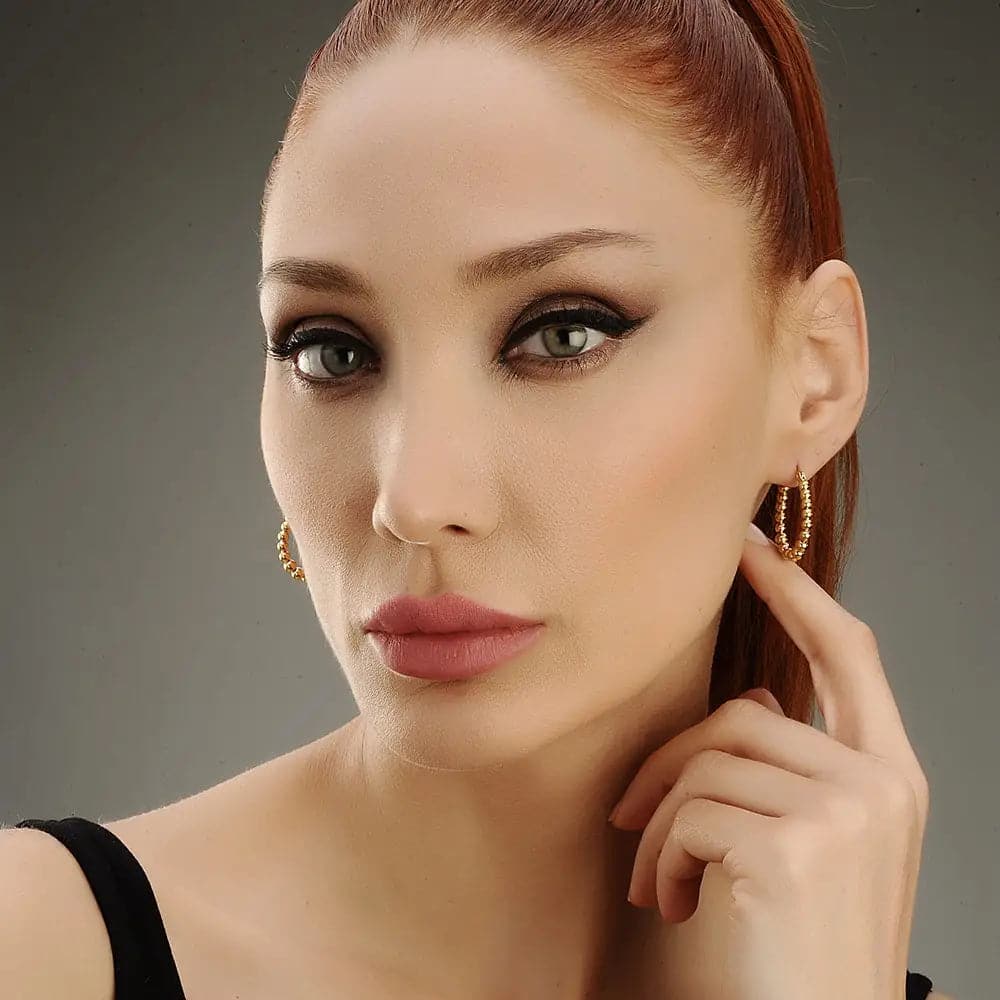 Leworob Ohrringe Gold