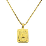 Lost Letter-G Halskette Gold