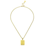 Lost Letter-G Halskette Gold