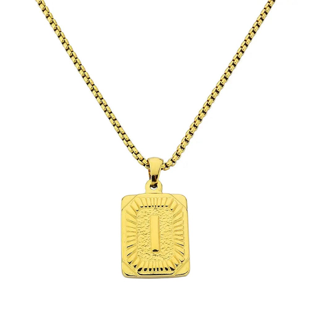 Lost Letter-I Halskette Gold
