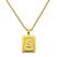 Lost Letter-S Halskette Gold