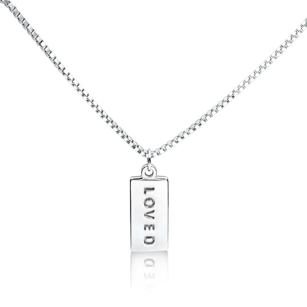'LOVED' necklace