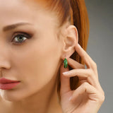 Netod Ohrringe Grün