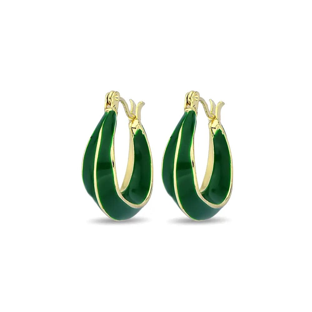 Netod Ohrringe Grün