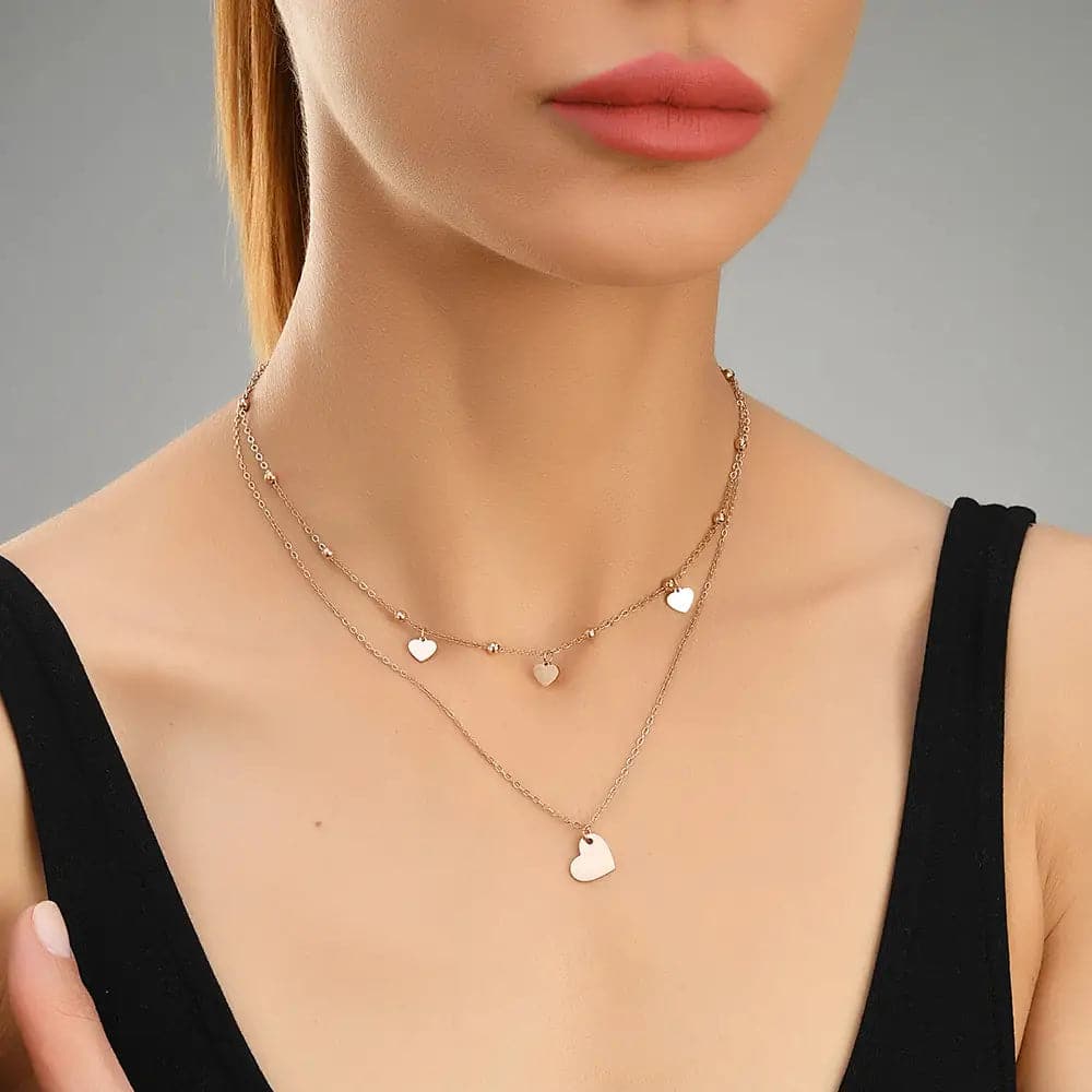 Rayed Halskette Rose