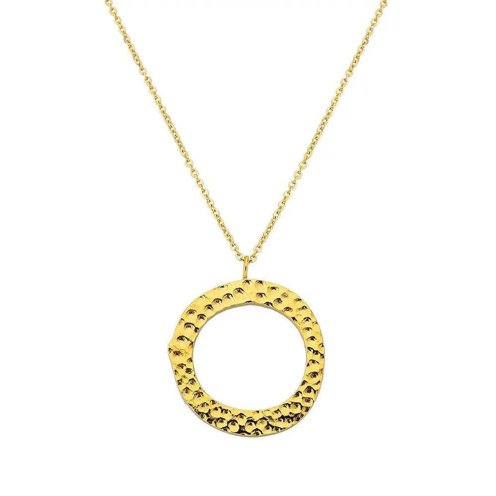 Ropi Letter-O Halskette Gold