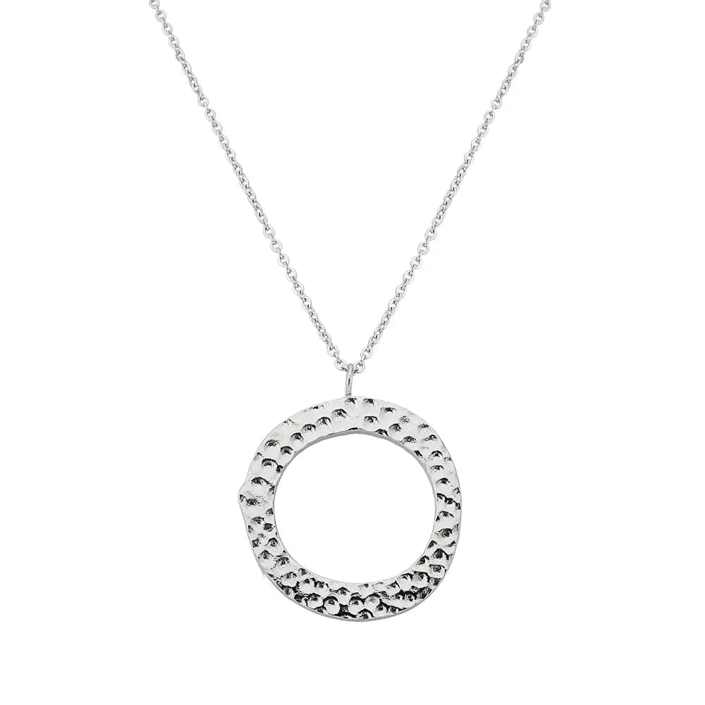 Ropi Letter-O Halskette Weiß