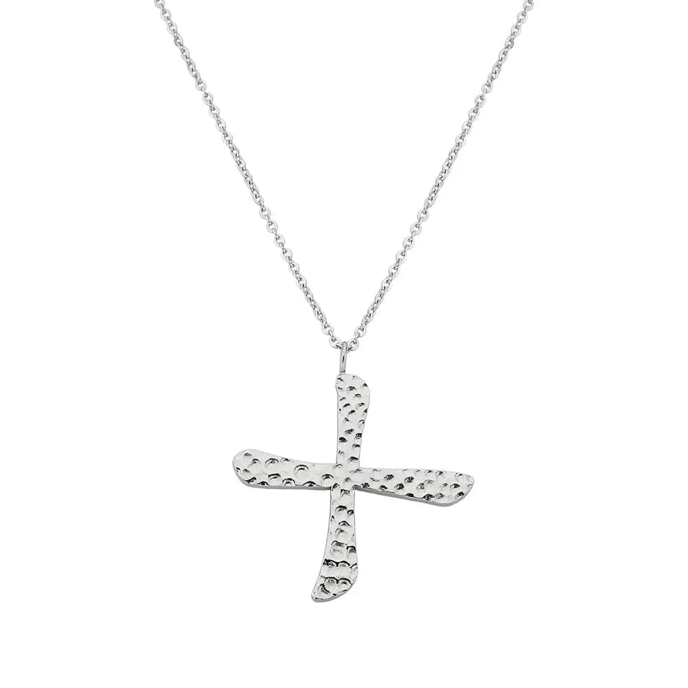 Ropi Letter-X Halskette WeiĂ