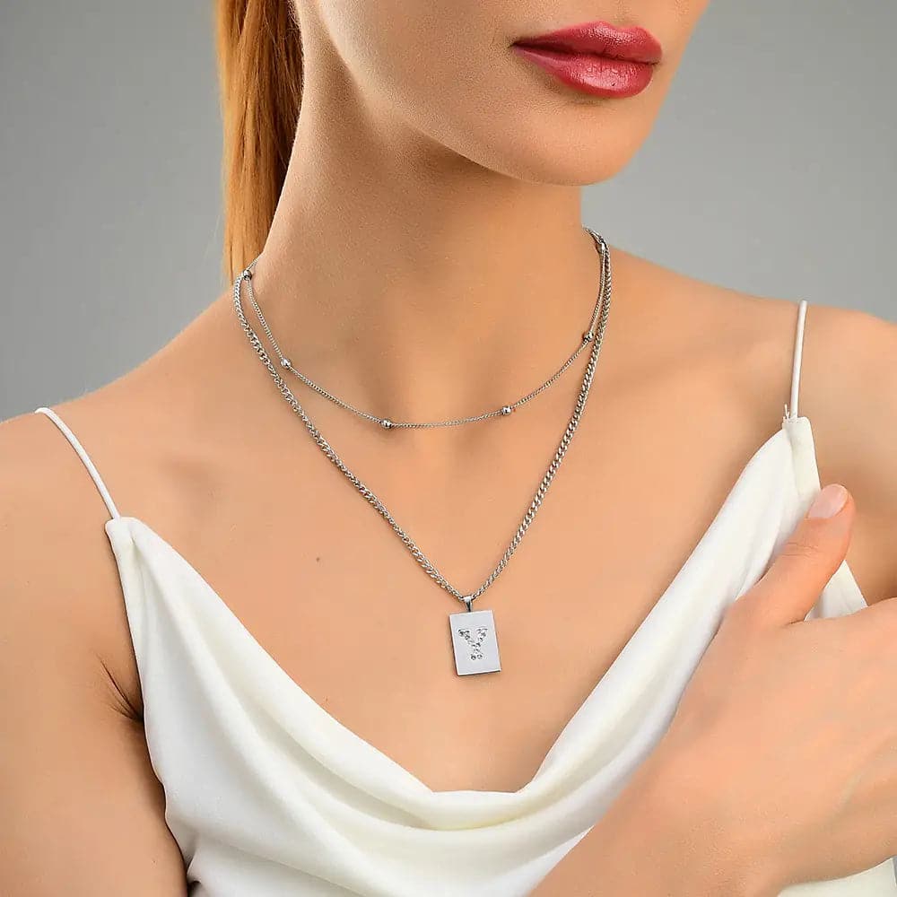 Sero Letter-Y Halskette WeiĂ