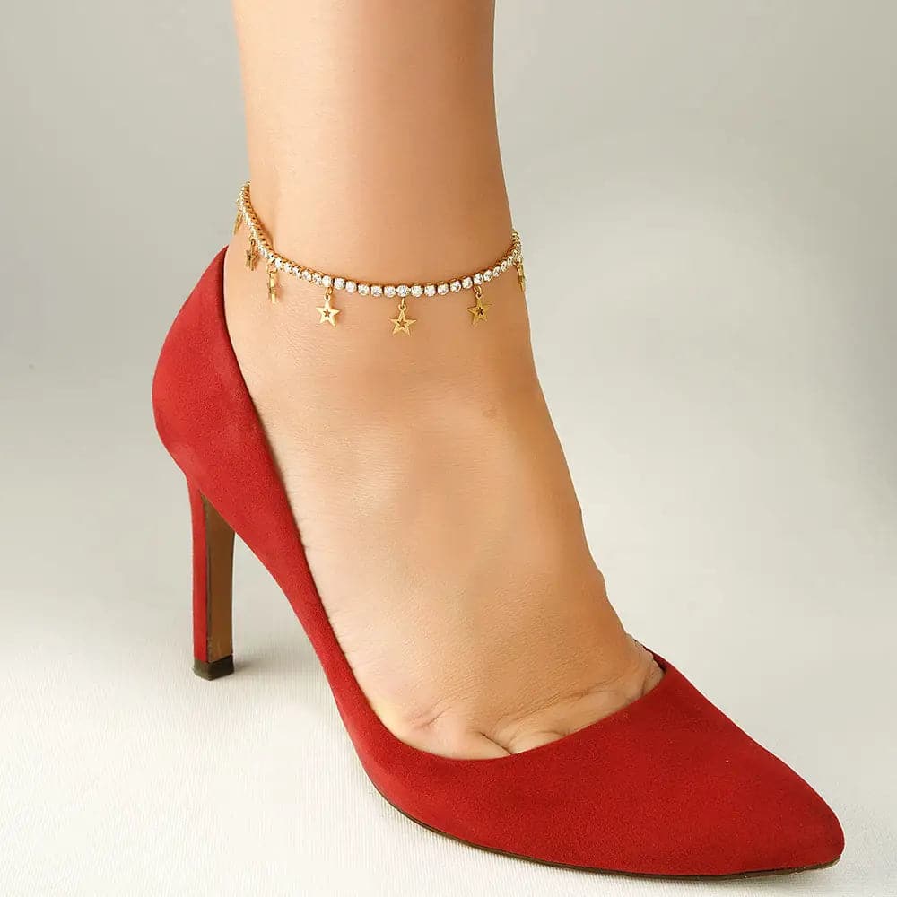 Sovit Fußkette Gold