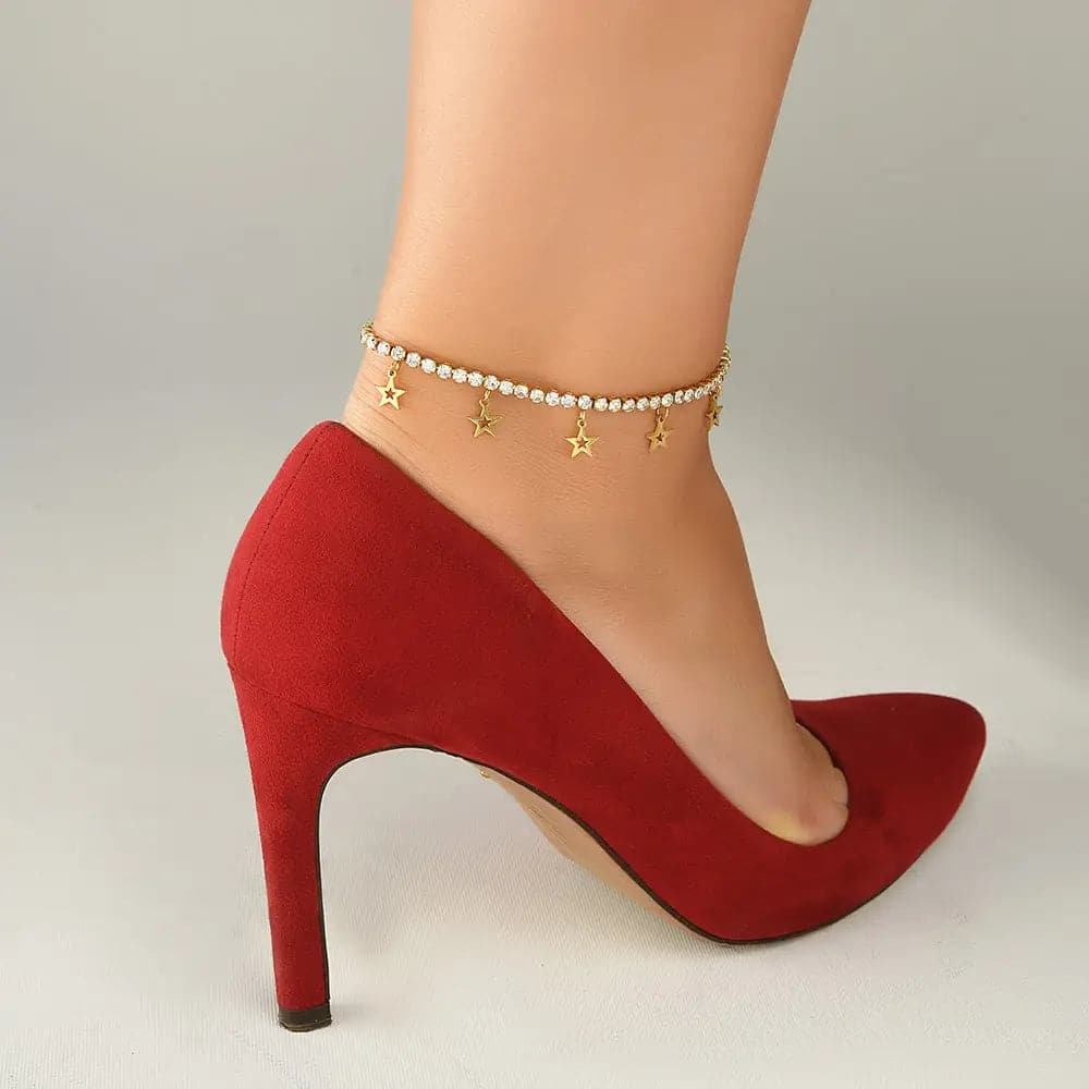 Sovit Fußkette Gold