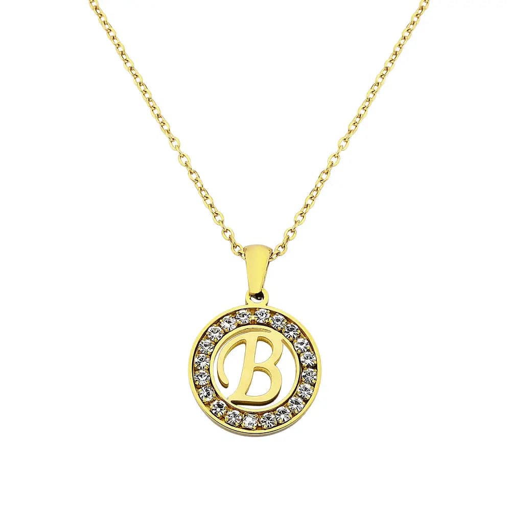 Soyel Letter-B Halskette Gold