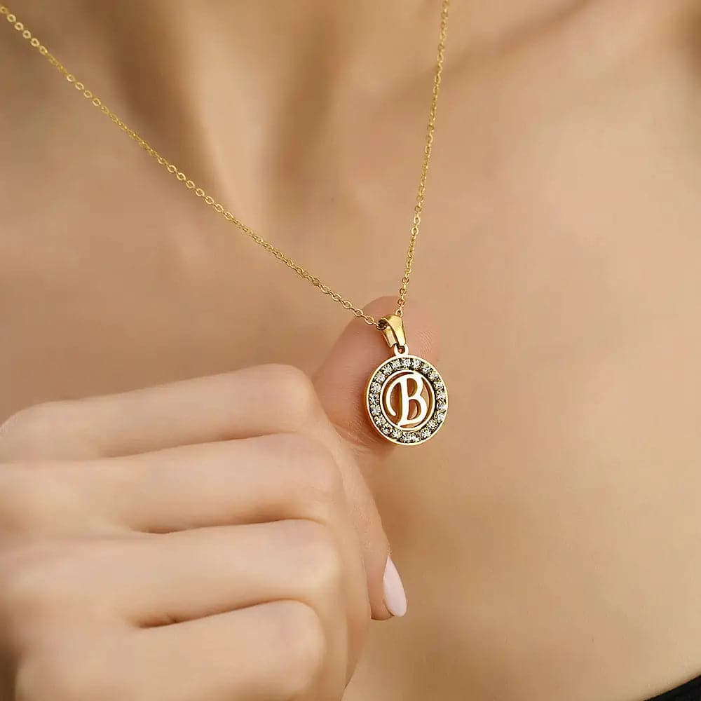 Soyel Letter-B Halskette Gold