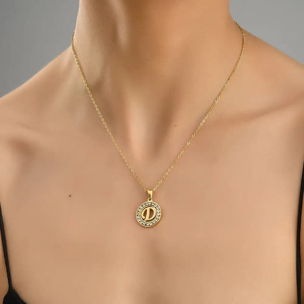 Soyel Letter-D Halskette Gold
