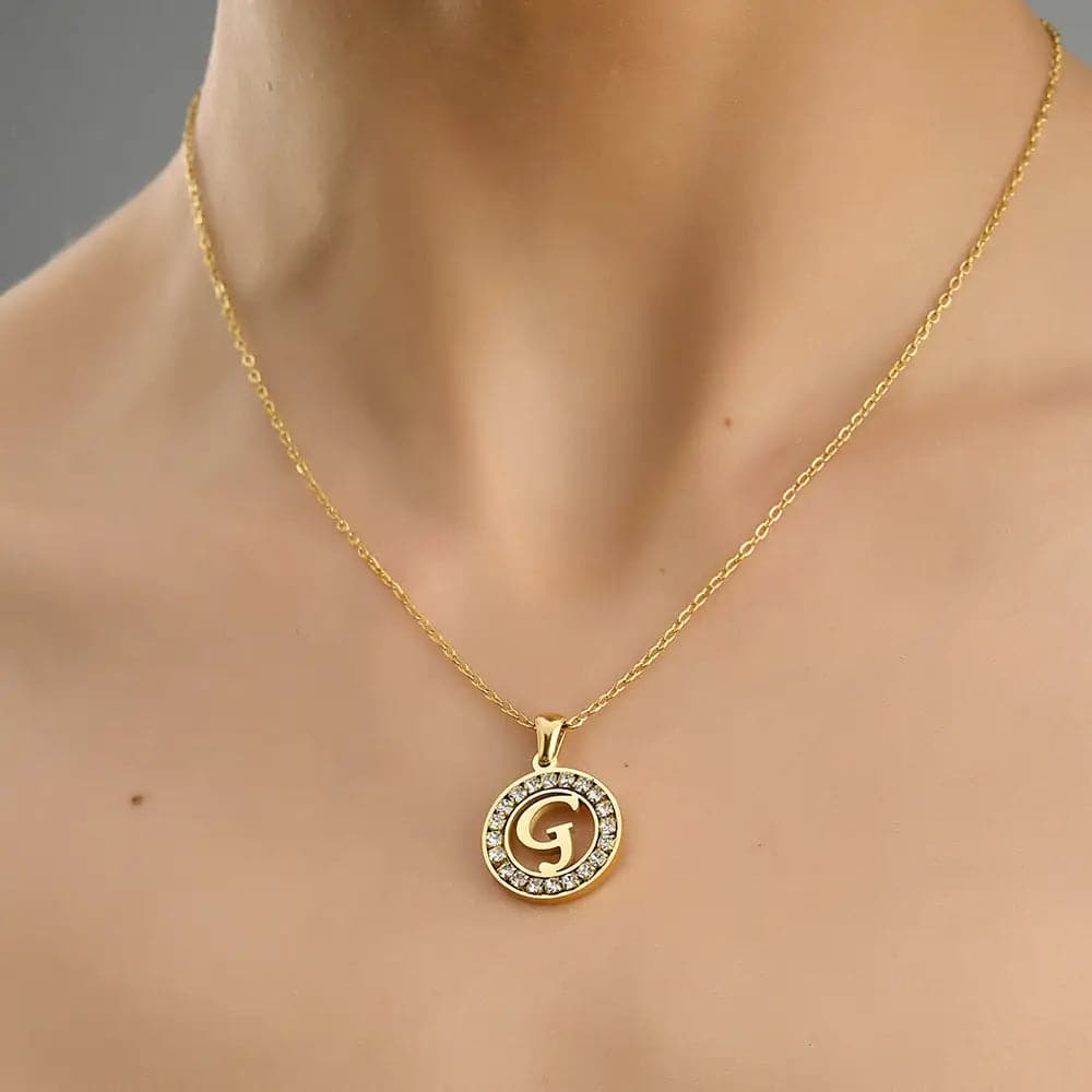 Soyel Letter-G Halskette Gold