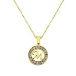 Soyel Letter-M Halskette Gold
