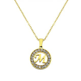 Soyel Letter-M Halskette Gold