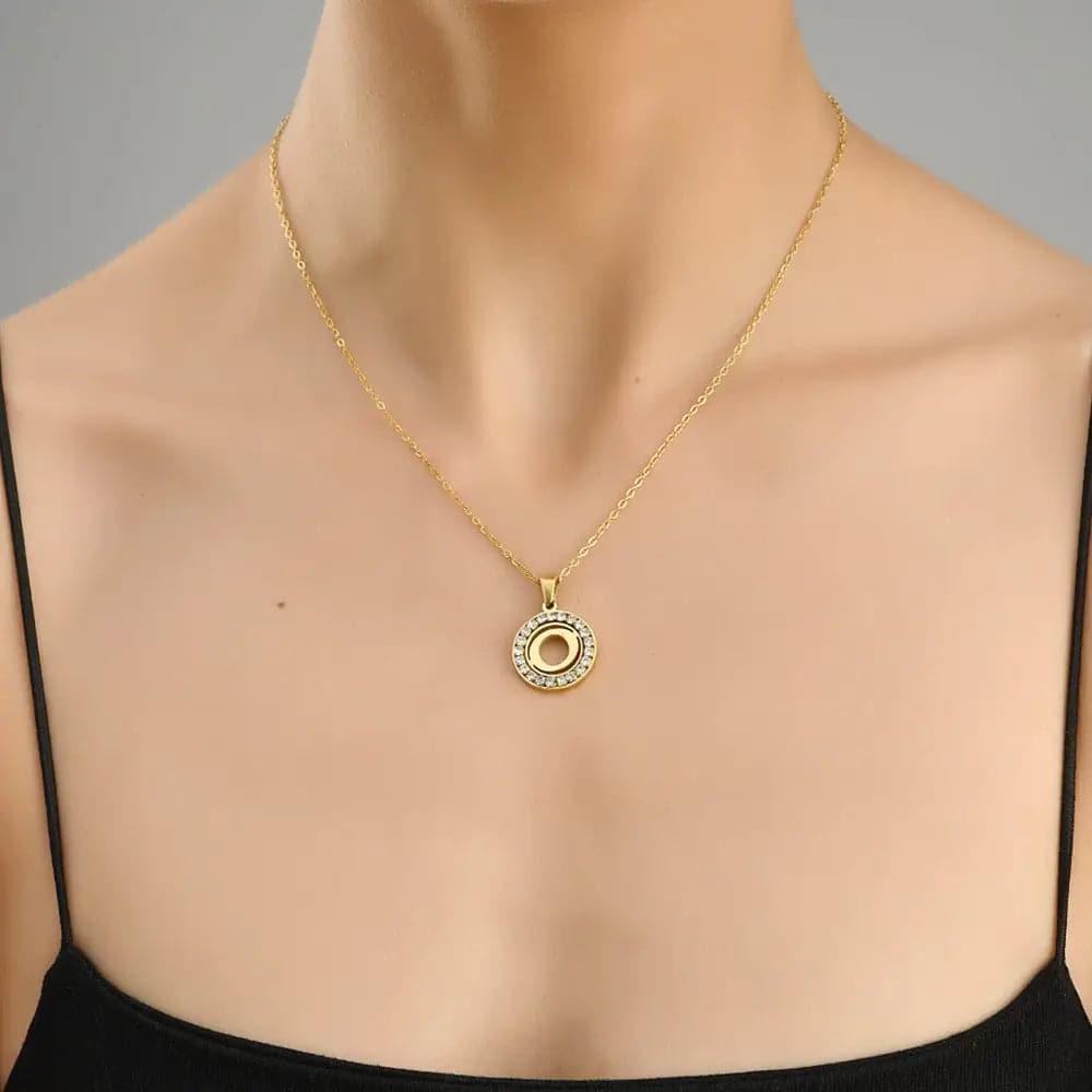 Soyel Letter-O Halskette Gold