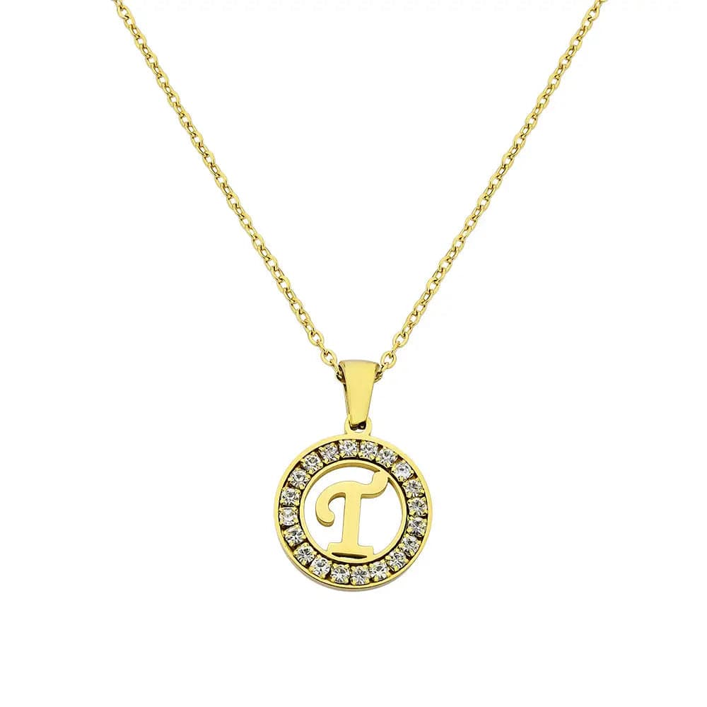 Soyel Letter-T Halskette Gold