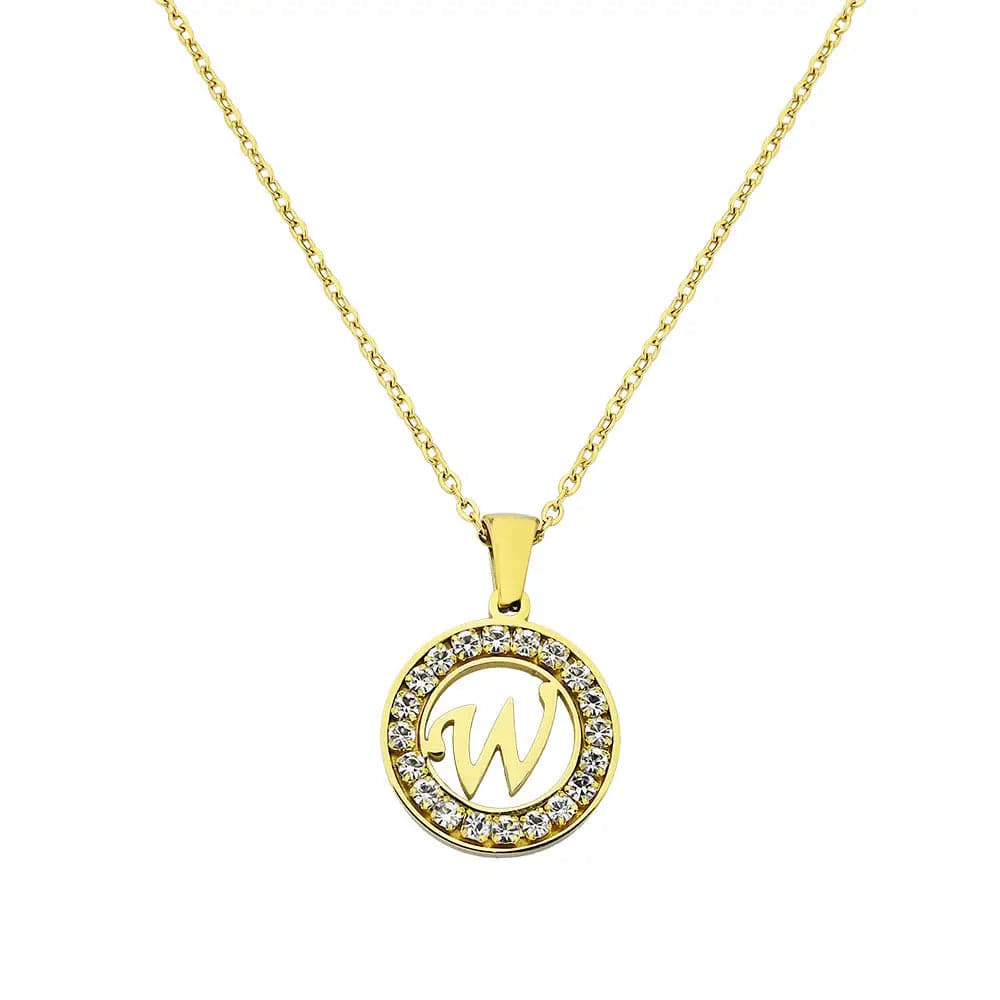 Soyel Letter-W Halskette Gold