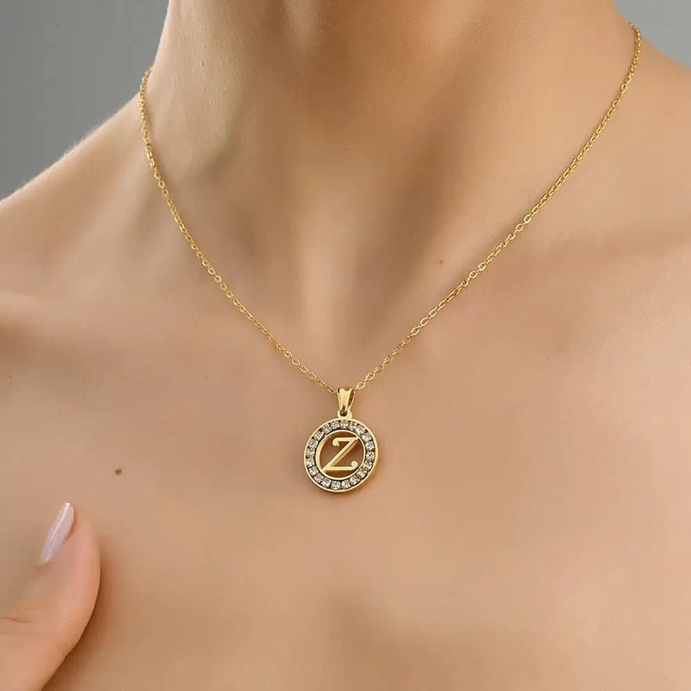 Soyel Letter-Z Halskette Gold