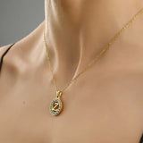 Soyel Letter-Z Halskette Gold