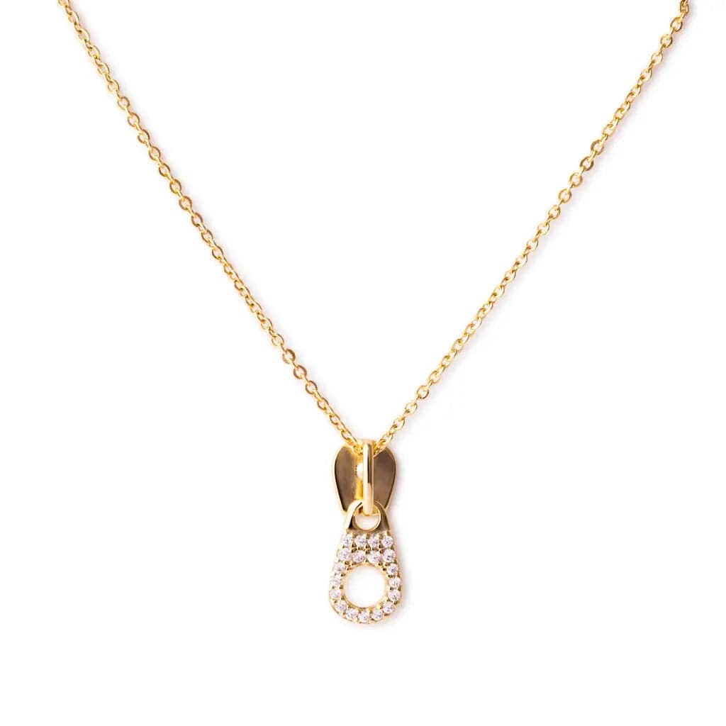 Sparkling Zip Necklace