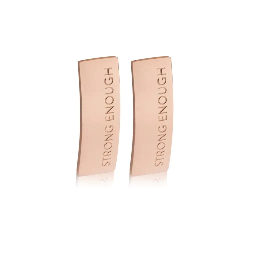 'STRONG ENOUGH' earrings