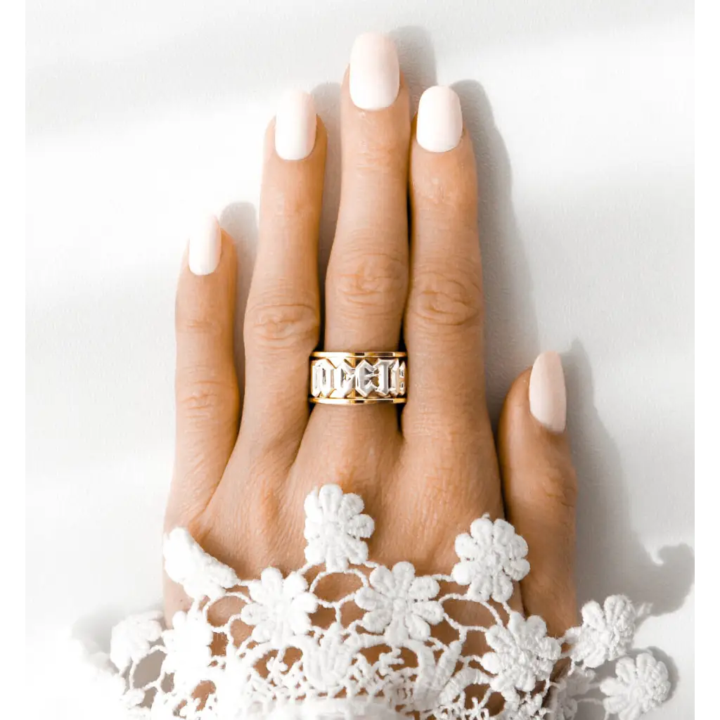 TOGETHER WE ROCK Ring Set