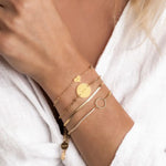 'YOU & ME' heart bracelet