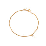 Aush Fußkette Gold