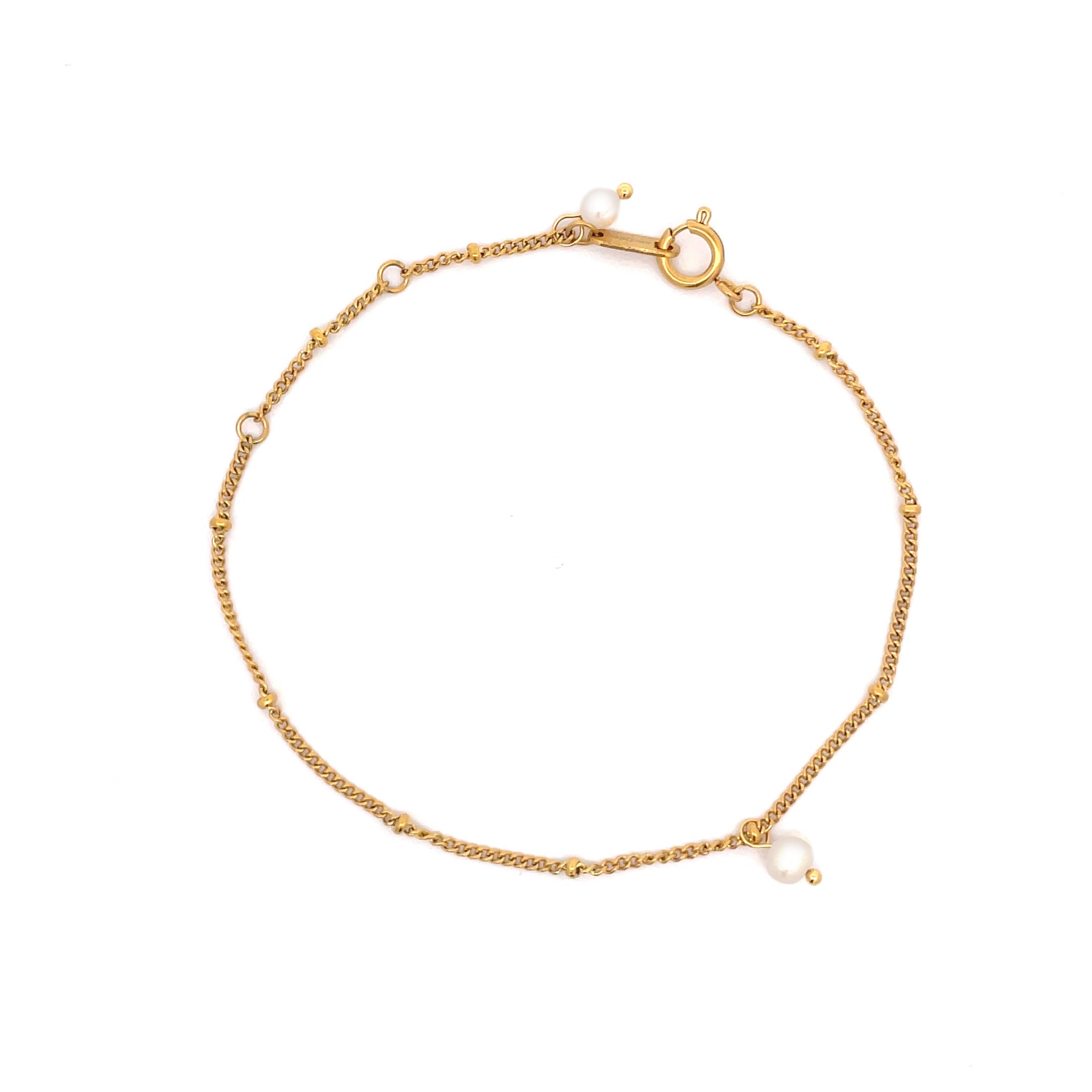 Aush Fußkette Gold