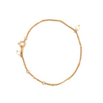 Aush Fußkette Gold
